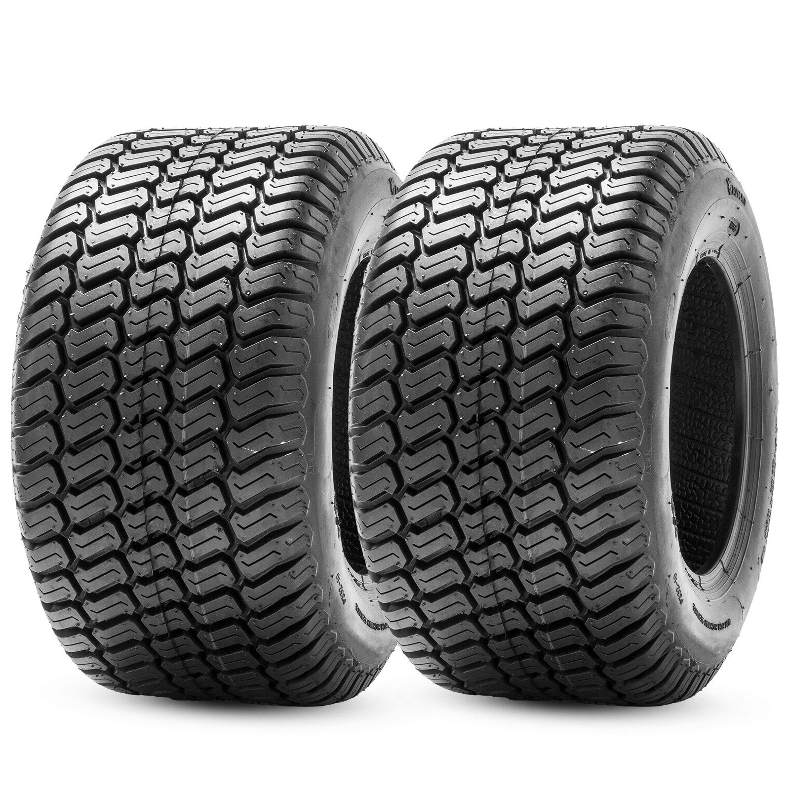HALBERD 2PCS 24x12.00-12 Lawn Mower Tires 4PR 24x12x12 Turf Saver Garden Tractor