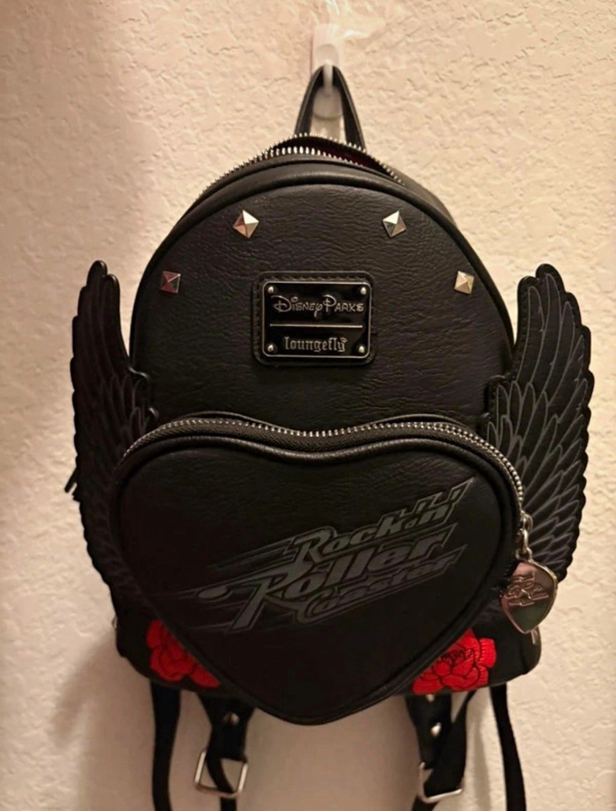 Loungefly Disney Parks Rock 'n' Roller Coaster Mini Backpack