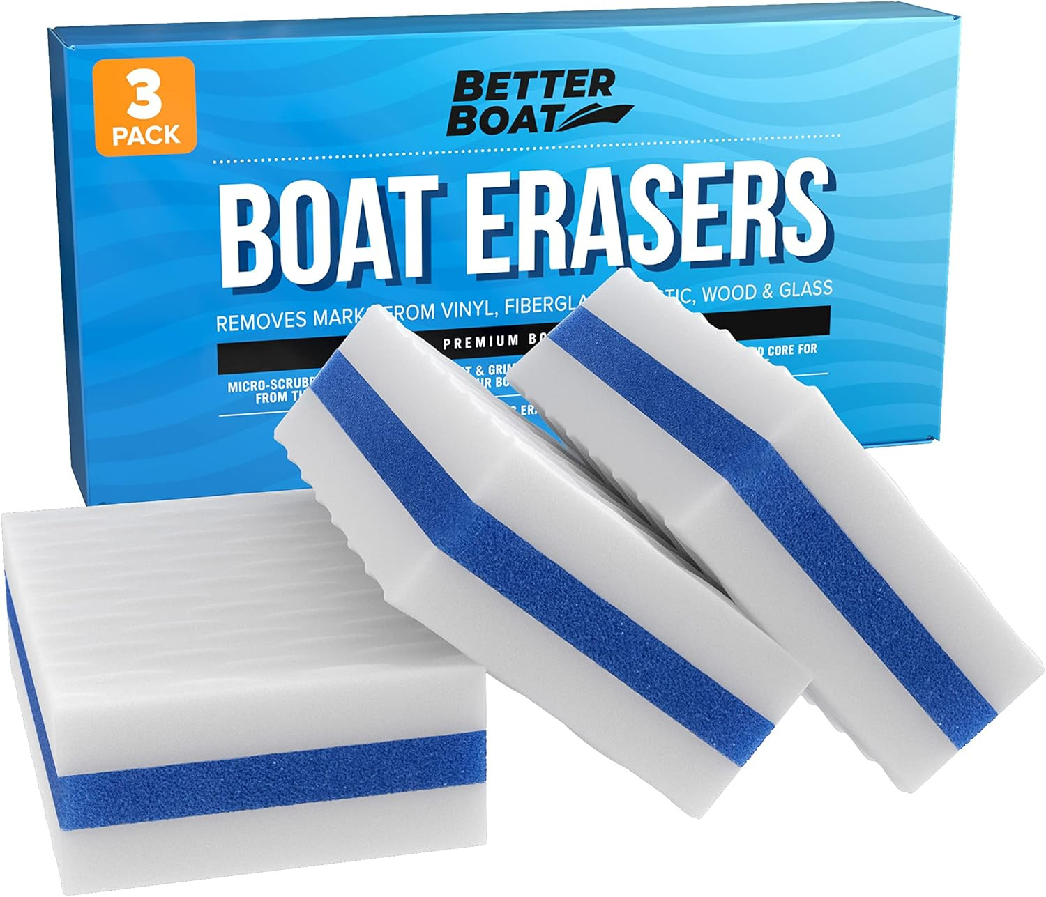 Boat Erasers by , Cleaning Sponge for Scuff Marks and Grime