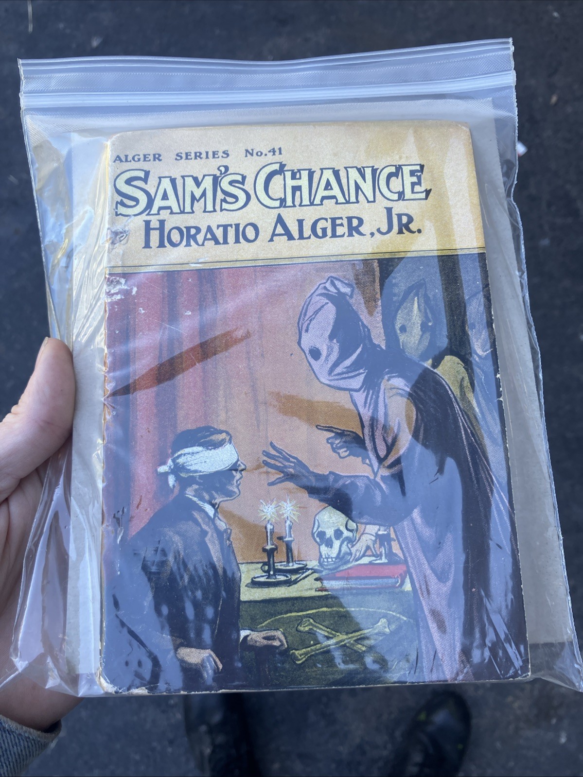 Vintage 1910 Sams Chance Horatio Alger Jr Street & Smith Softcover Pulp Cover Vintage 1910 Sams Chance Horatio Alger Jr Street & Smith Softcover Pulp Cover