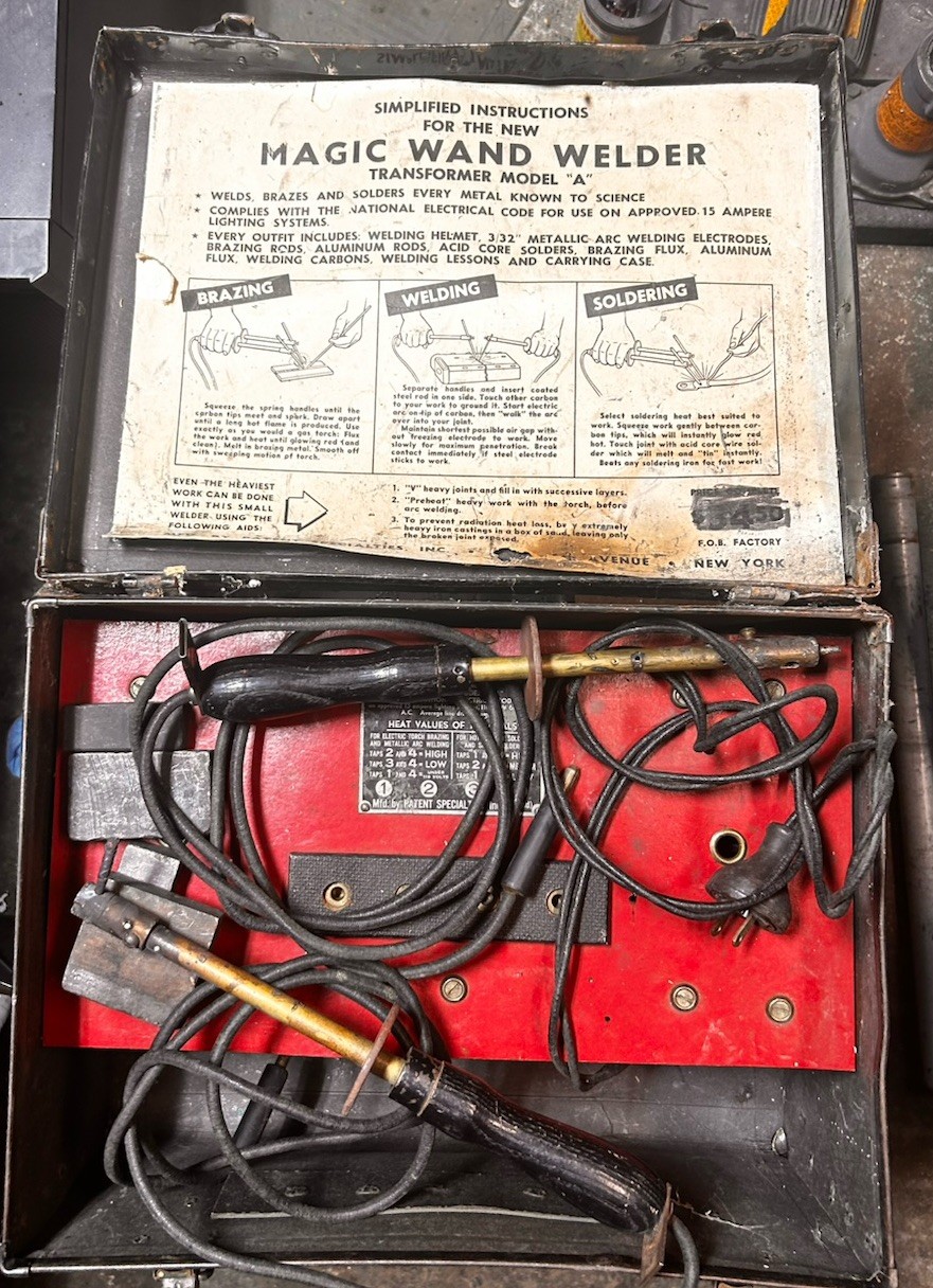 Vintage 1940’s 50’s “The Magic Wand Welder” Model A - 120v AC 