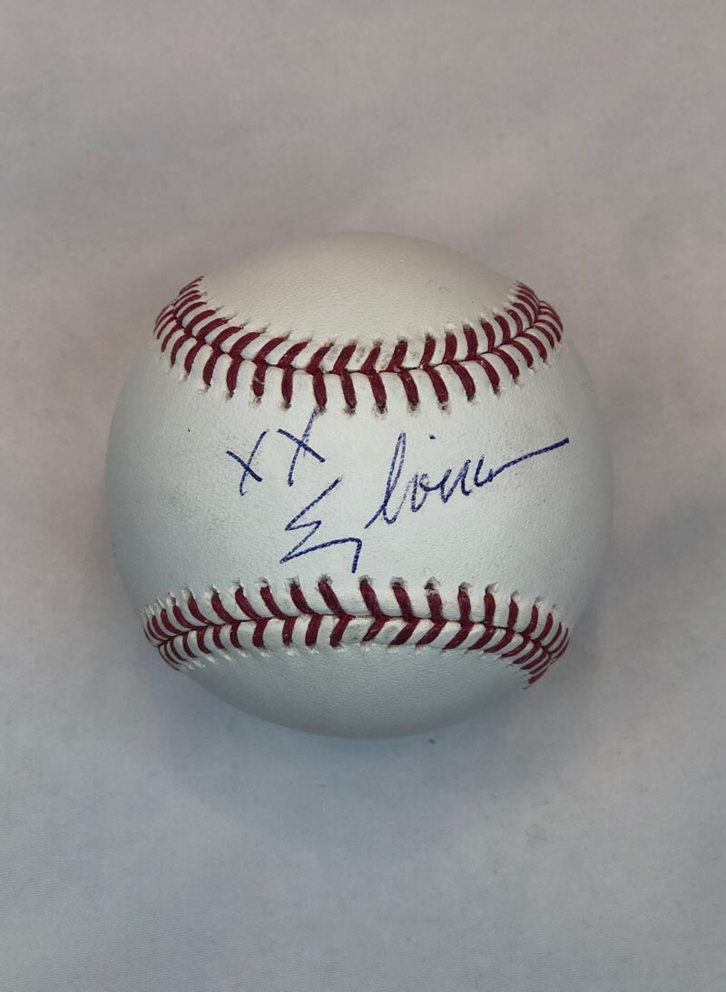 ELVIRA CASSANDRA PETERSON SIGNED ROMLB BASEBALL FAMOUS HORROR ICON BECKETT BAS