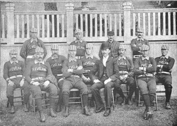 1889 Cleveland Spiders Team Baseball Mlb 8x10 PHOTO PRINT