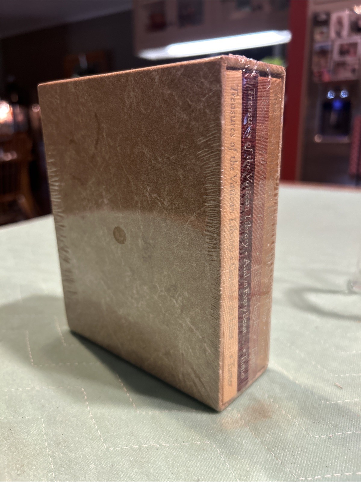 NEW Treasures Of The Vatican Library Box Set RARE 4-Volumes Slipcase Book NEW Treasures Of The Vatican Library Box Set RARE 4-Volumes Slipcase Book