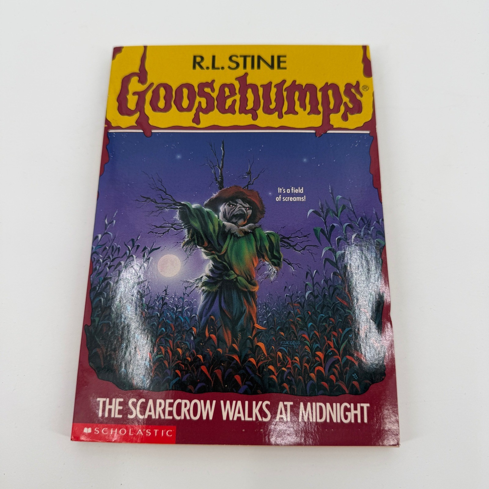 Goosebumps 20 The Scarecrow Walks at Midnight R.L. Stine 1994 First Printing PB