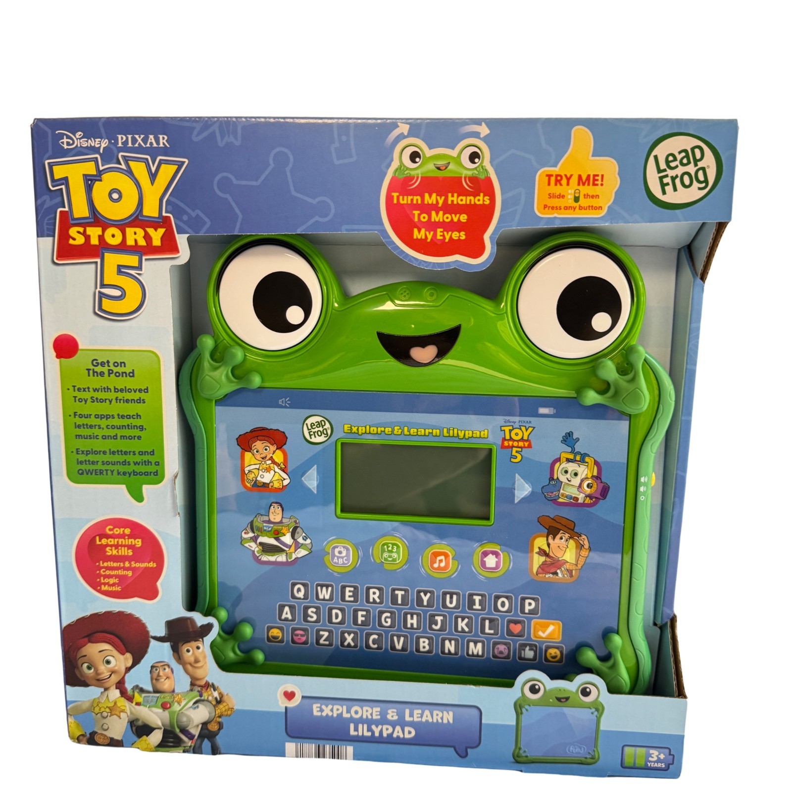2026 Disney Toy Story 5 EXPLORE & LEARN LILYPAD Interactive Tablet Leapfrog NEW