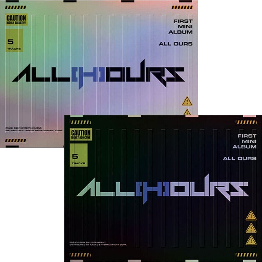 ALL(H)OURS [ALL OURS] 1st Mini Album RANDOM CD+Photo Book+Paper+4 Card+Sticker