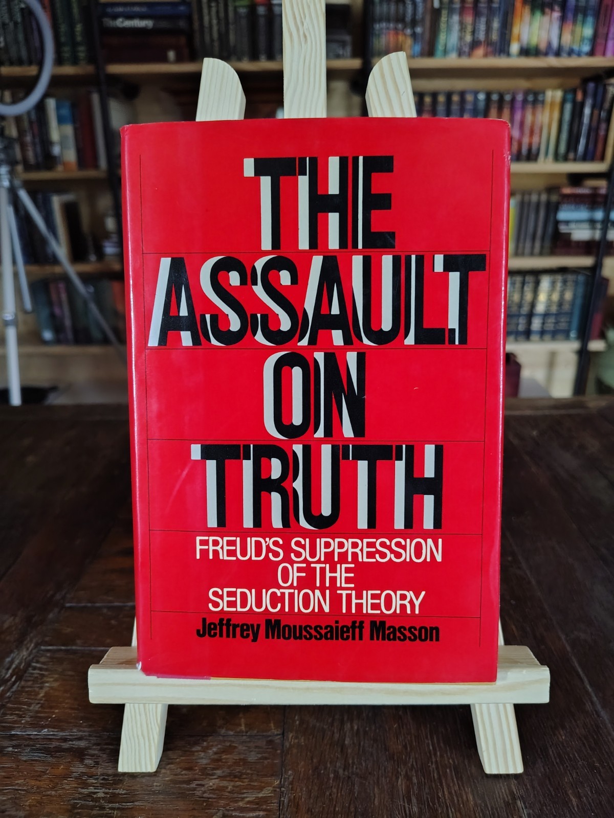 The Assault on Truth Jeffrey Masson HC DJ Rare 1st Ed 1st Printing 1984