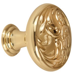 Alno A3651-14 Brass Ornate 1-1/4