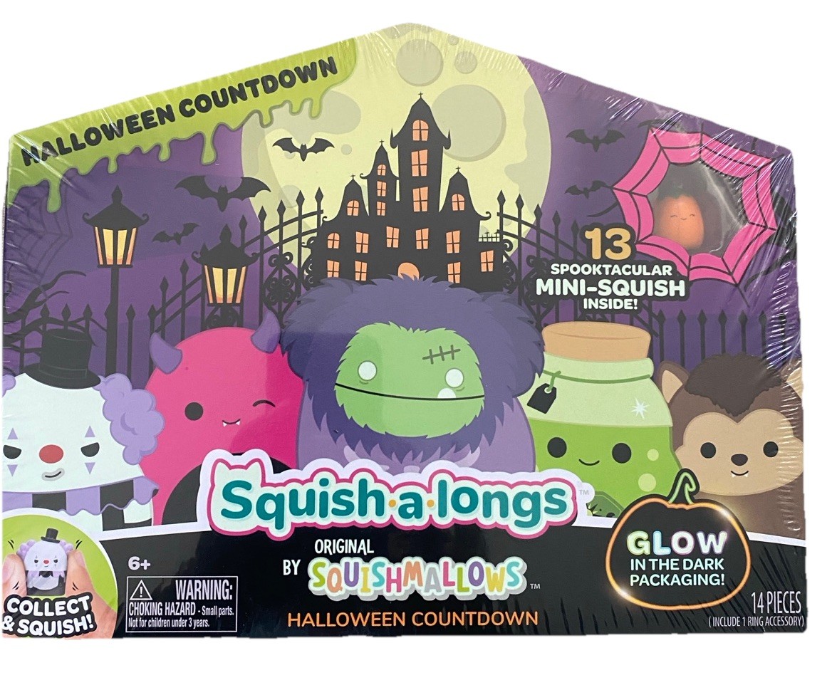 Squishmallows Squish-a-Longs Halloween Countdown Advent Calendar 2025 14 pcs Squishmallows Squish-a-Longs Halloween Countdown Advent Calendar 2025 14 pcs