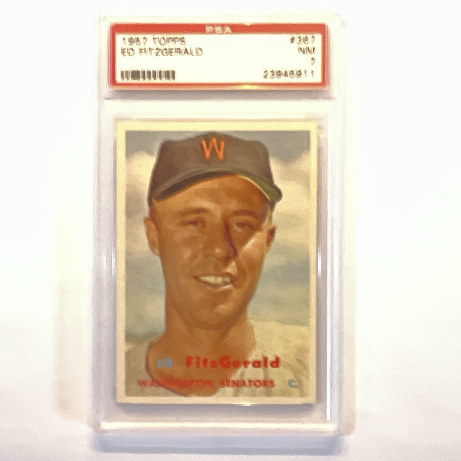 1957 Topps - Ed FitzGerald #367