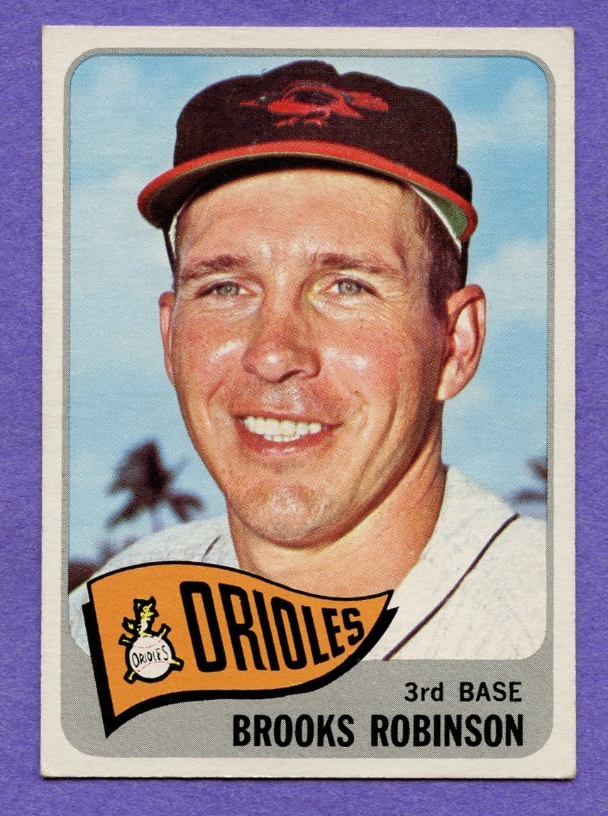 1965 Topps Brooks Robinson #150 Orioles Centered EX
