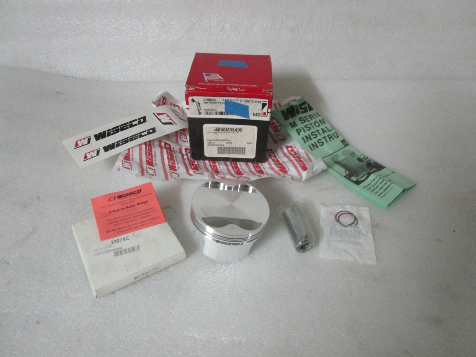 04-09 Kawasaki KFX700 04-05 Suzuki Twin Peaks 700 Wiseco Piston Kit 04-09 Kawasaki KFX700 04-05 Suzuki Twin Peaks 700 Wiseco Piston Kit