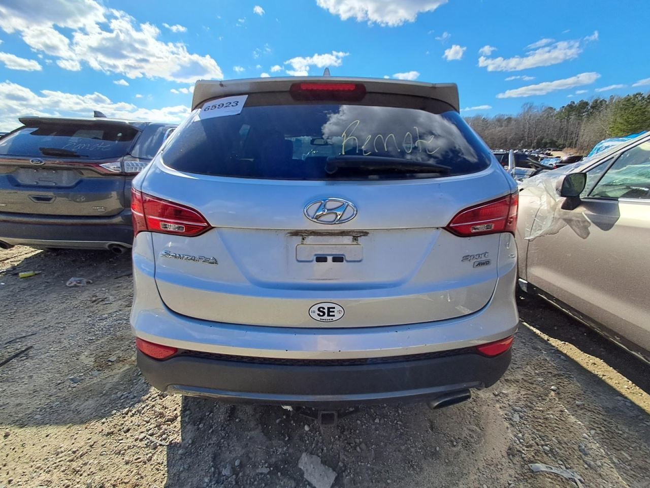 Trunk/Hatch/Tailgate SWB Sport Fits 13-14 SANTA FE 2879286