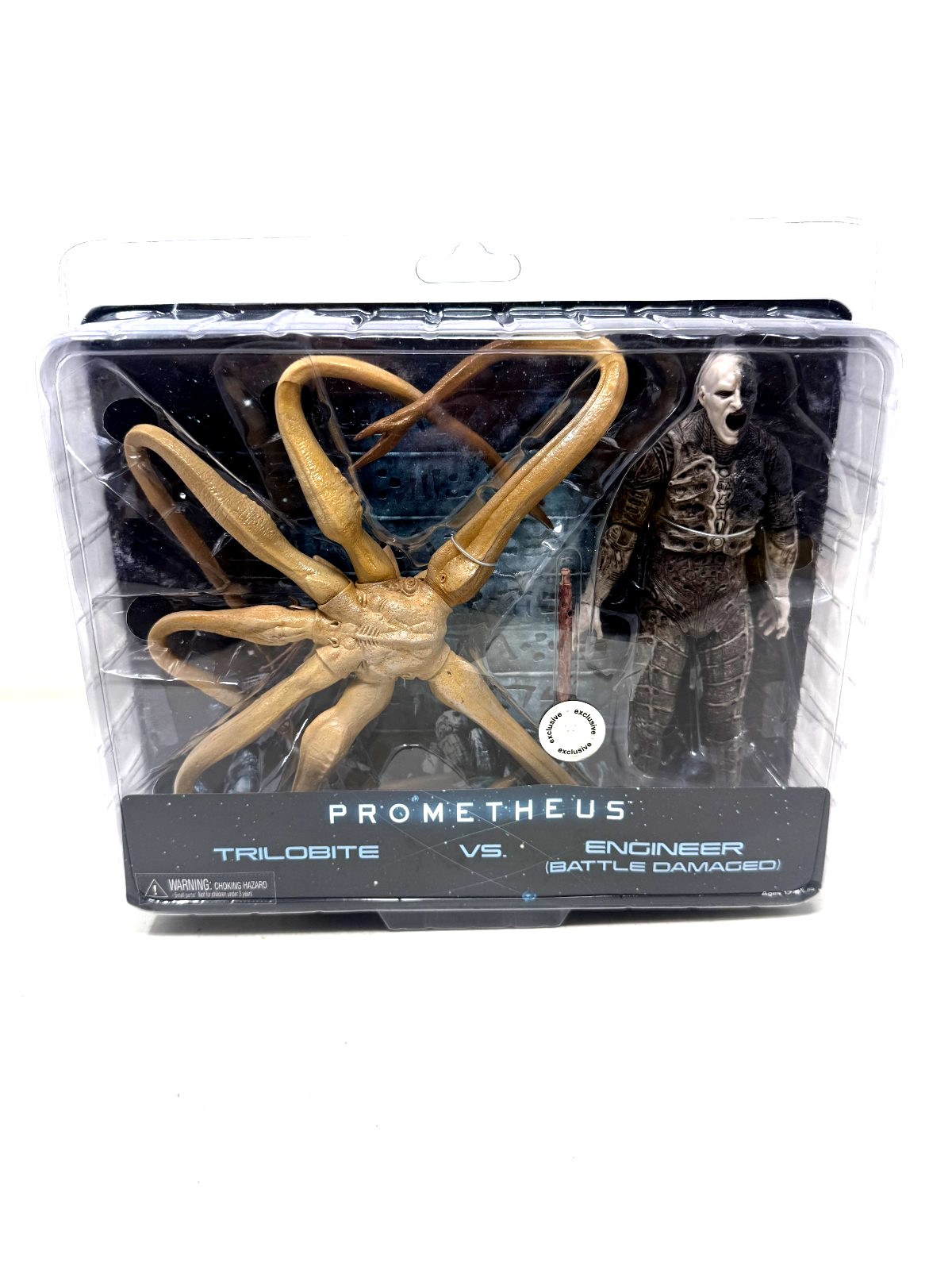 NECA Aliens Prometheus Trilobite & Engineer Battle Damaged NEW SEALED Figure
