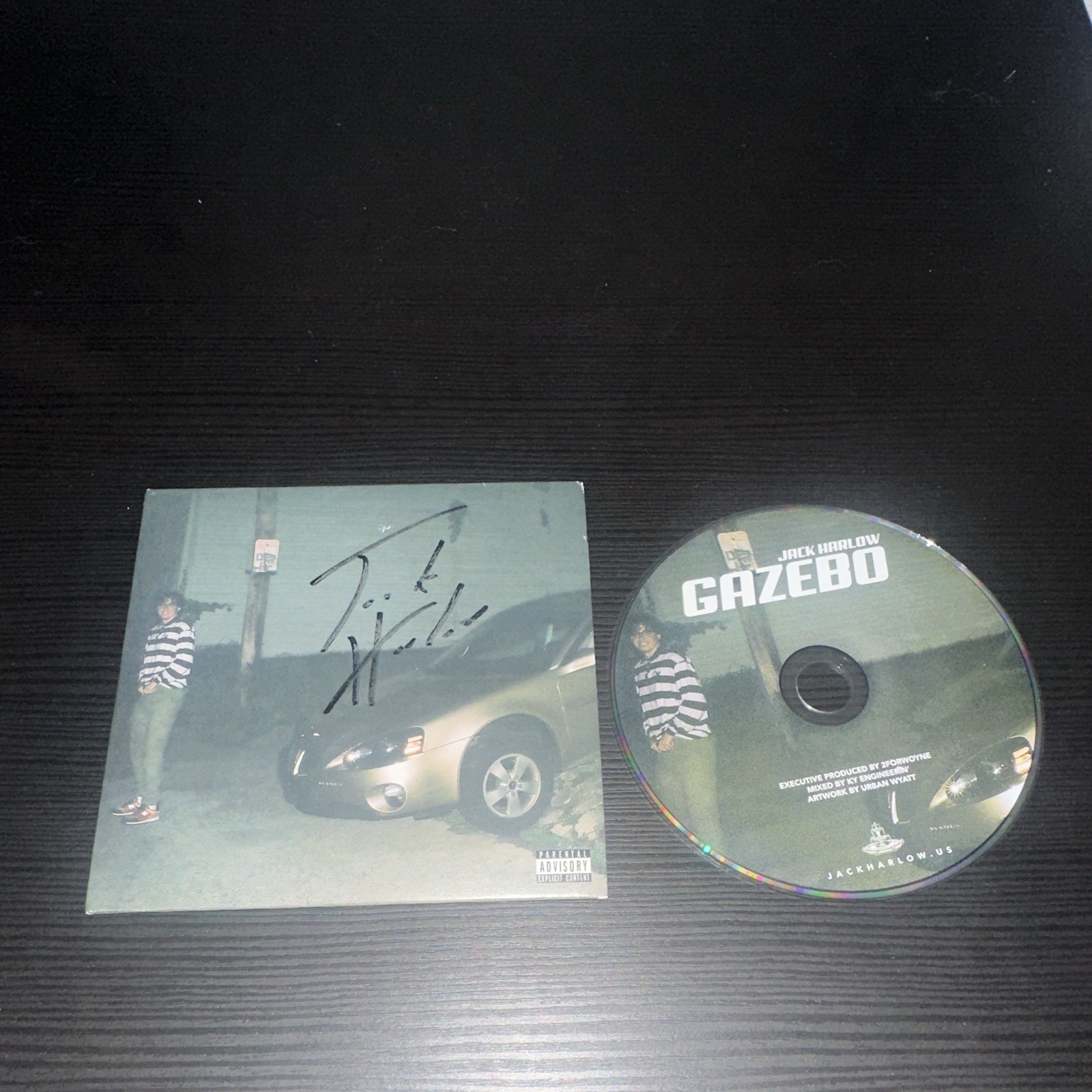 Jack Harlow SIGNED Gazebo CD Autographed Mixtape 2017 Private Garden Chicago
