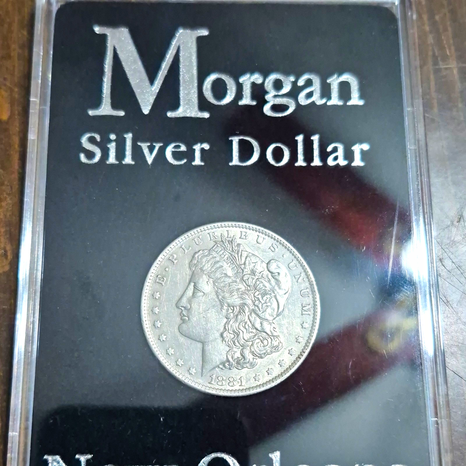 1881-O Morgan Silver Dollar $1 New Orleans Mint Business Strike 90% Silver