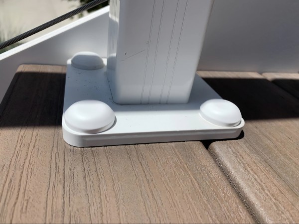 100 NEW white RH20 finishing caps / screw covers
