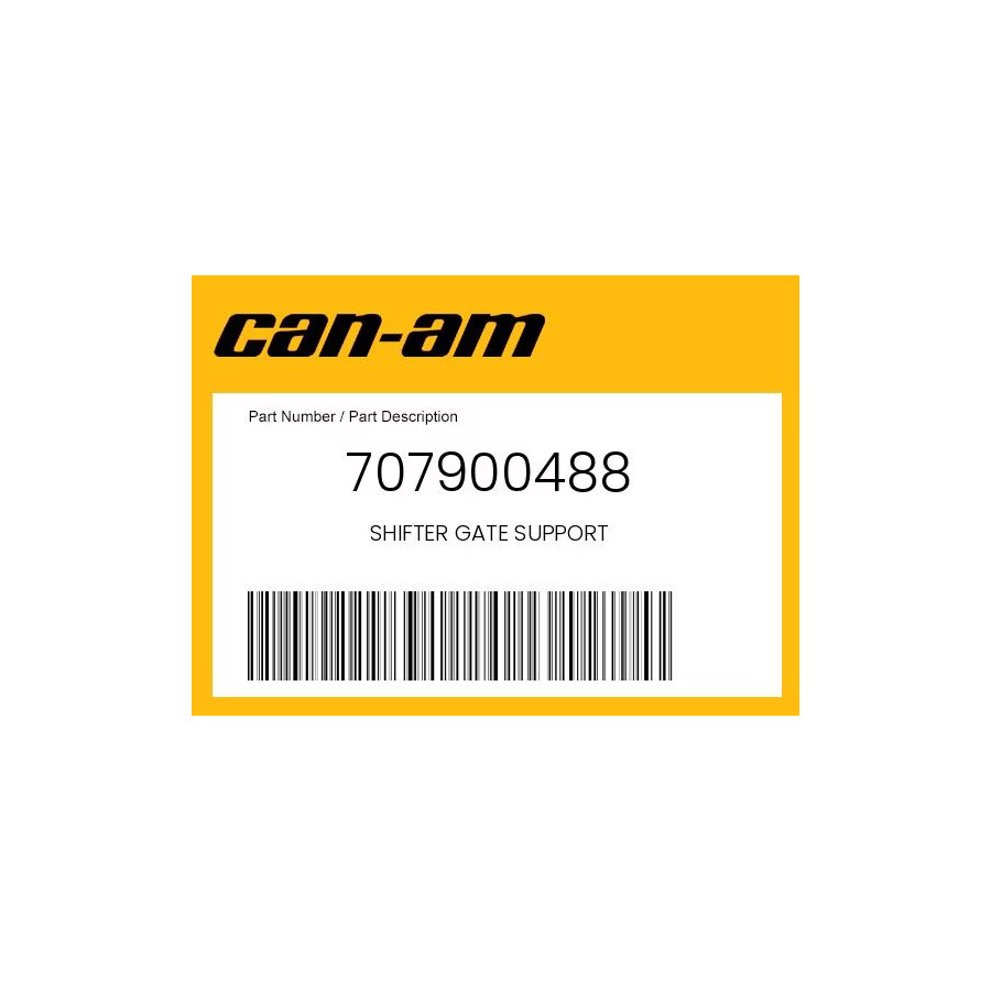 Can-Am Genuine Shifter Gate Support - 707900488