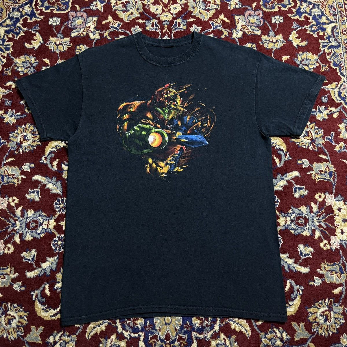 Vintage 2000s Metroid Samus Aran Video Game T-Shirt S-5XL