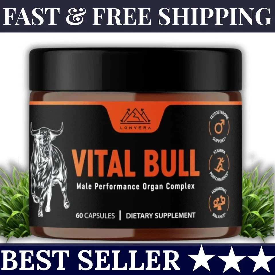 Lonvera Vital Bull Beef Organ Supplement for Men – Grass Fed Organs with Heart Lonvera Vital Bull Beef Organ Supplement for Men – Grass Fed Organs with Heart