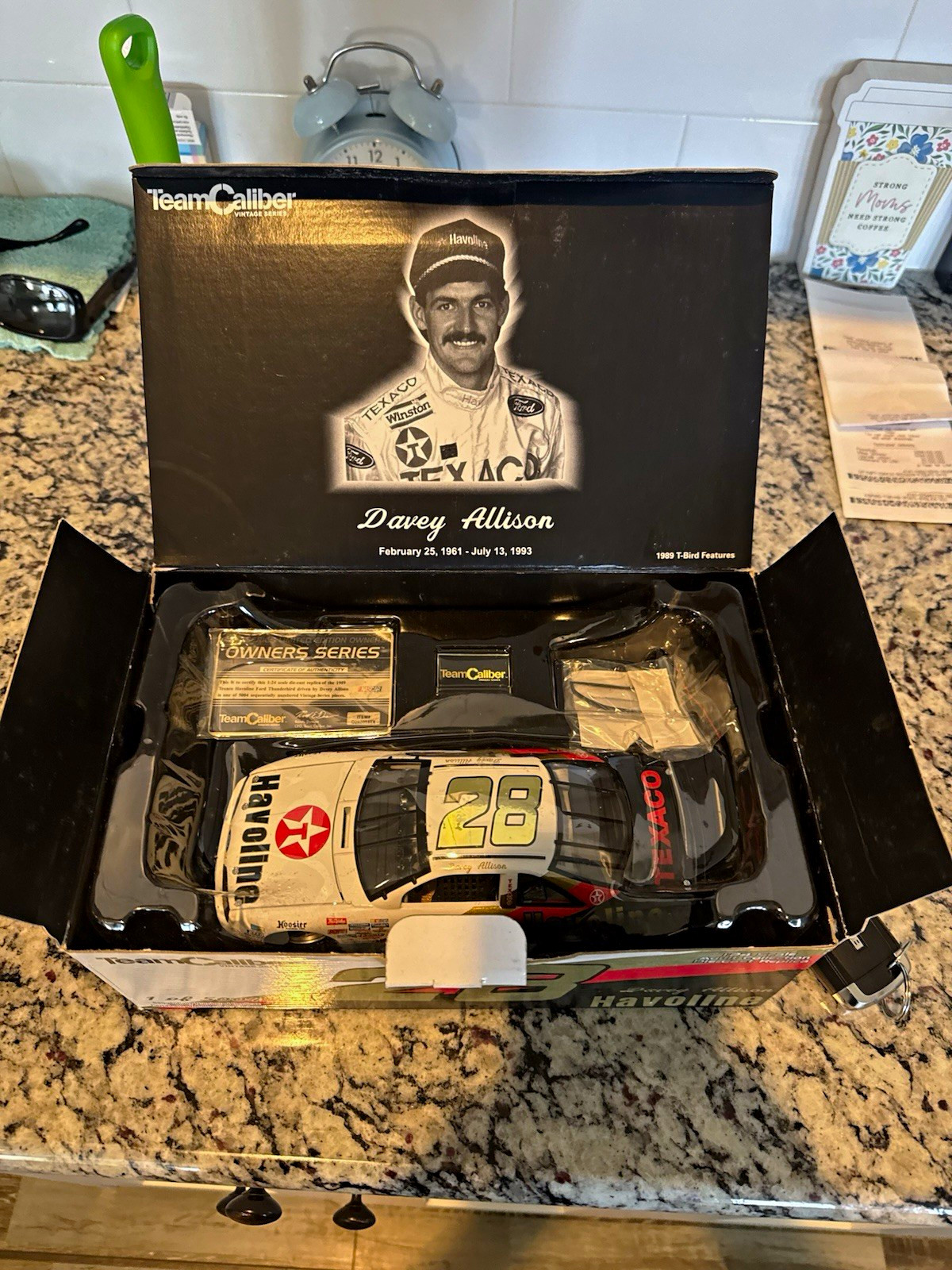 Team Caliber Vintage Series 1:24 Davey Allison 1989 Havoline Ford Thunderbird