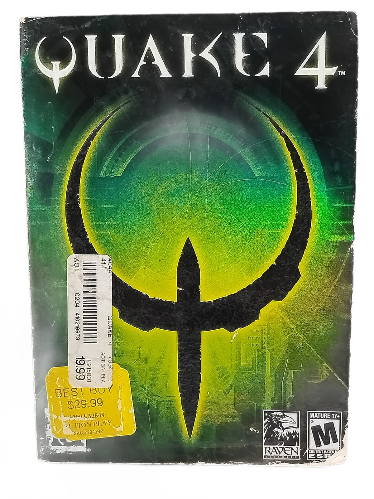 Activision Quake 4 PC Game 2005 4-Disc Set Raven Software FPS Windows XP Win