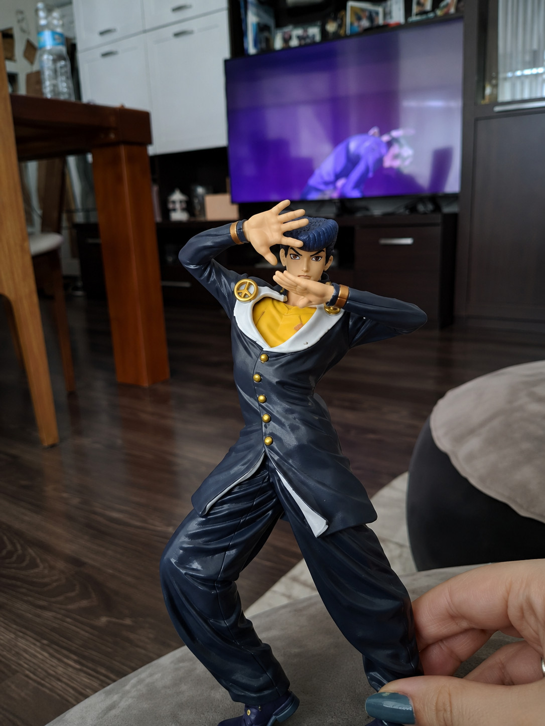 JoJo's Bizarre Adventure Josuke Higashikata PVC Figure Collectible Statue JoJo's Bizarre Adventure Josuke Higashikata PVC Figure Collectible Statue