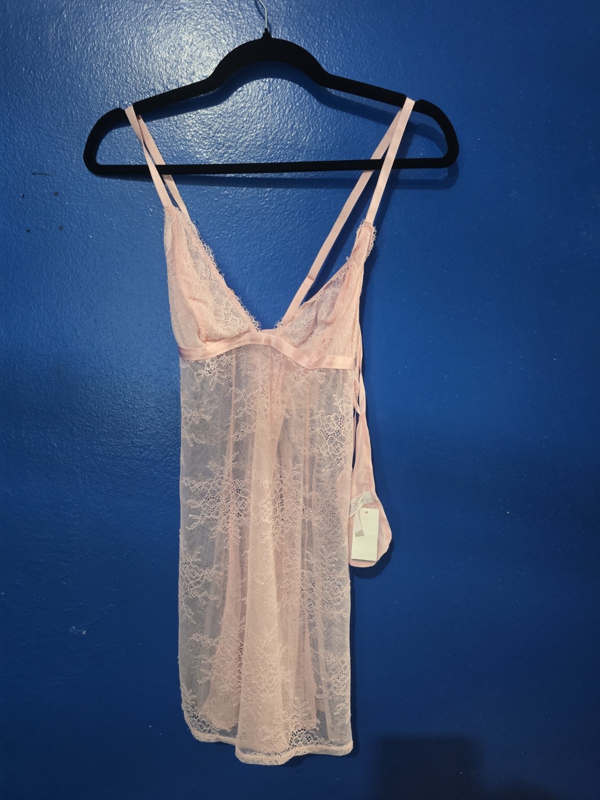 NWT Auden Pink Floral Sgeer Lingerie Set Size LMsrp $30