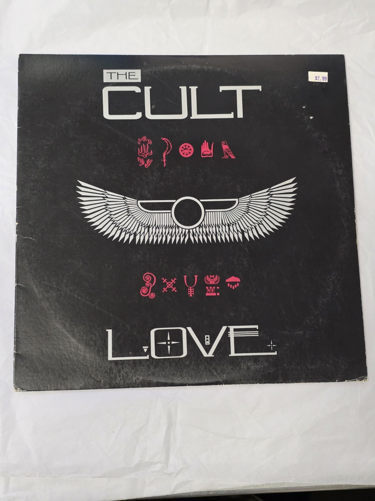 The Cult Love 12” Vinyl US Sire 1985 VG++