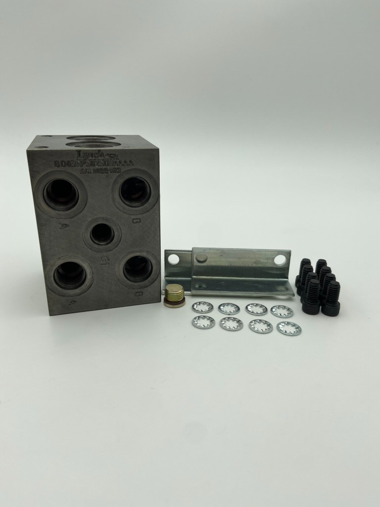 Lynch Fluid Controls - D03 2-Station Parallel Manifold - BD03GPS02SDUAAAA - New Lynch Fluid Controls - D03 2-Station Parallel Manifold - BD03GPS02SDUAAAA - New