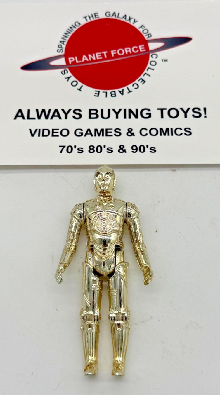 1977 C-3PO Complete Vintage Star Wars Kenner Figure All Original
