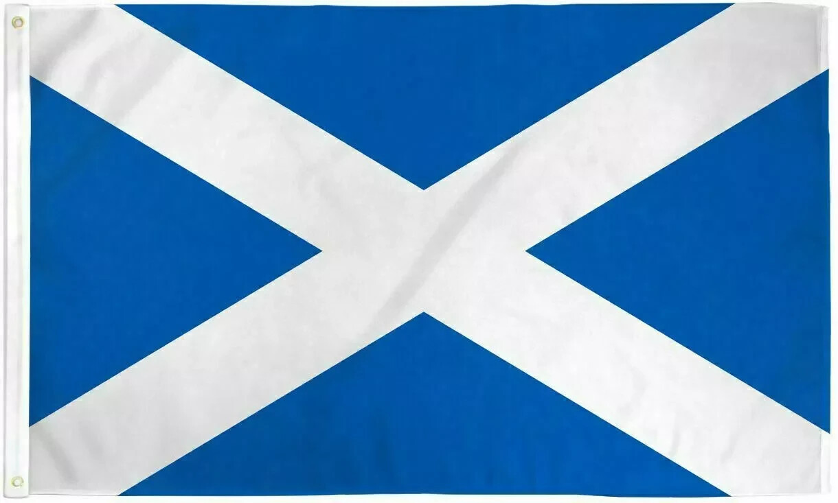 Flag Gallery 3x5 Foot Scotland Flag - Scottish National Flags Polyester