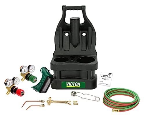 ESAB Victor 0384-0945 Gas Welding Outfit Tote Kit Without Tanks ESAB Victor 0384-0945 Gas Welding Outfit Tote Kit Without Tanks