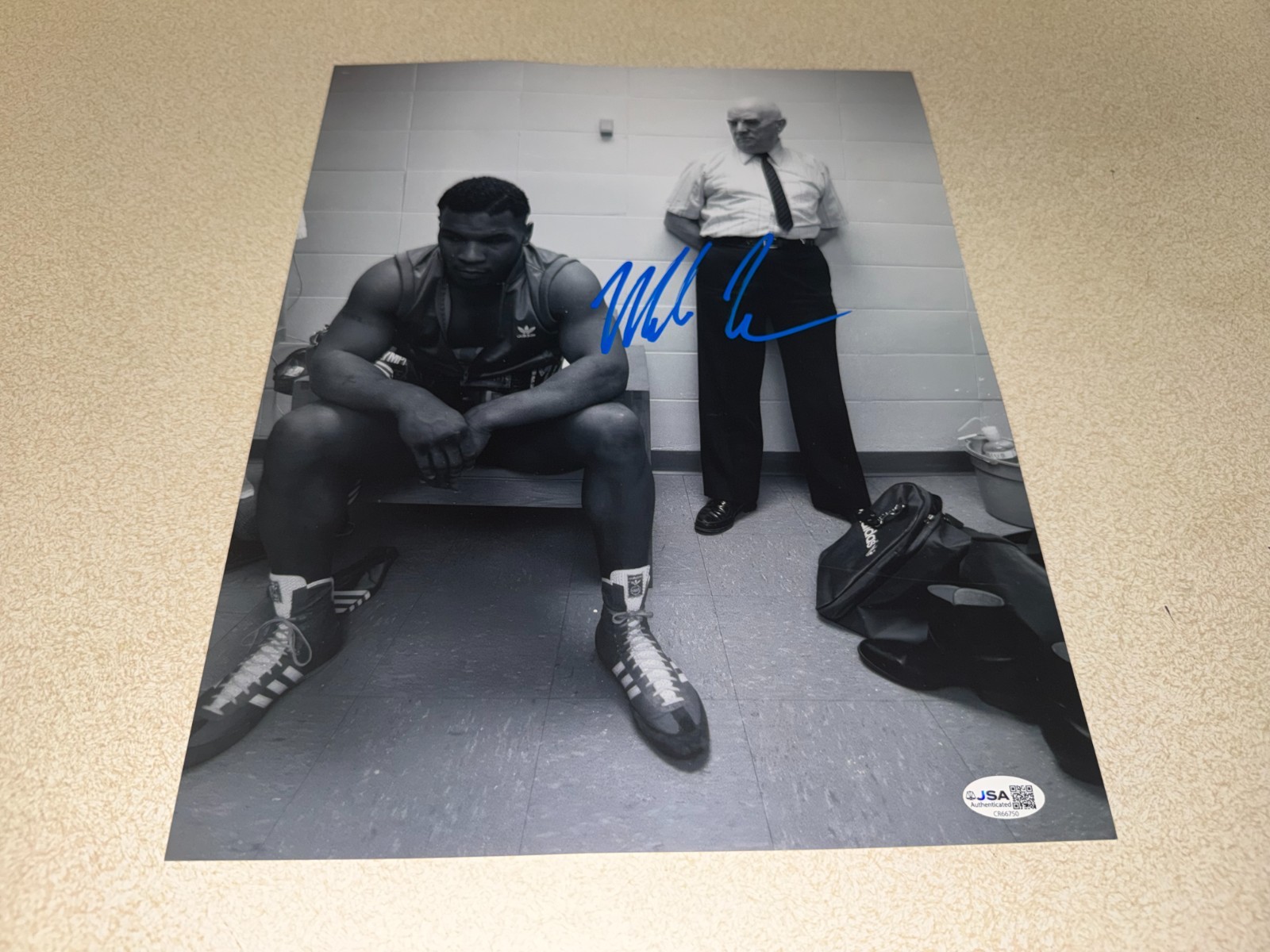 Mike Tyson Signed Autographed 11x14 Photo Boxing Iron Mike HOF JSA