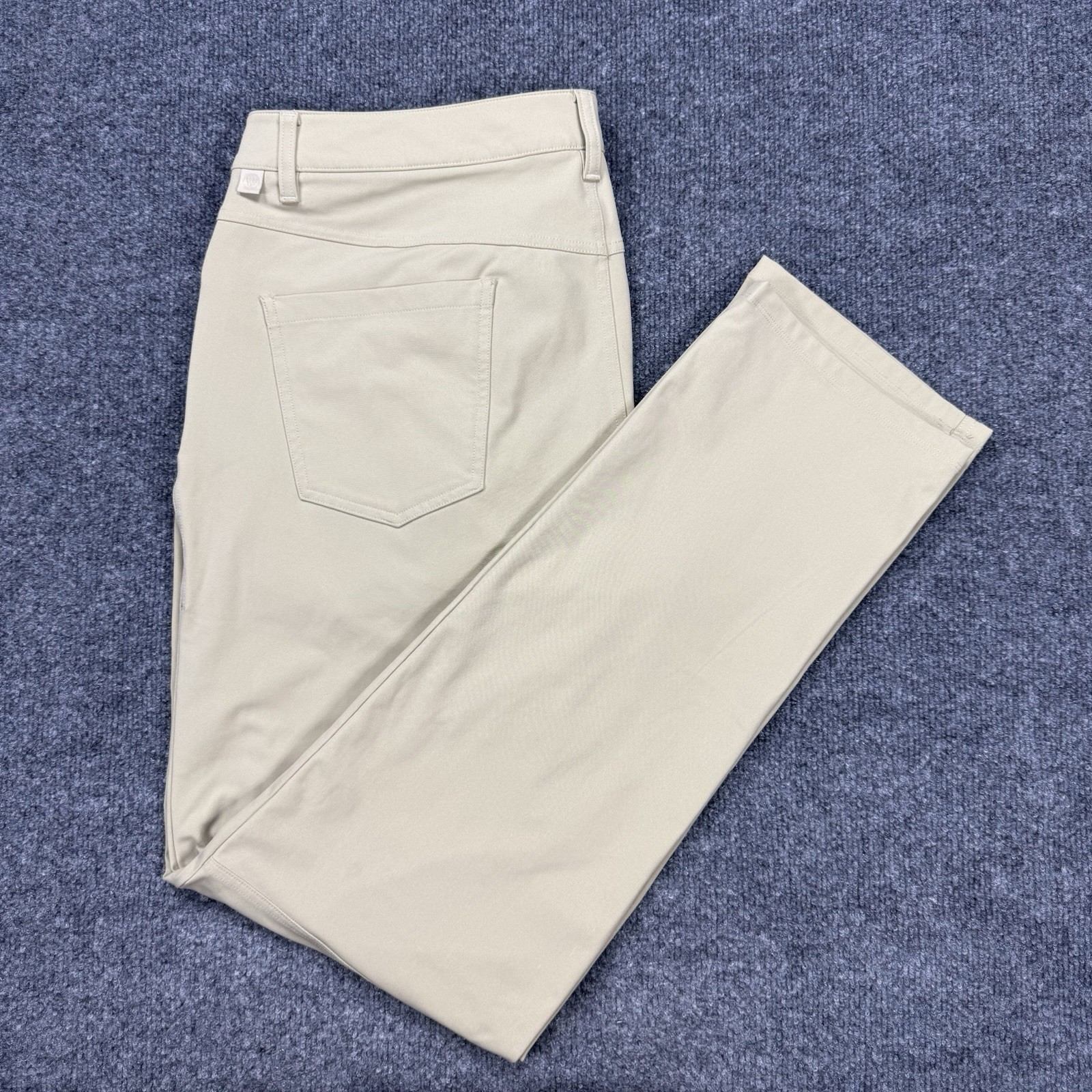 Lululemon Pants Men 36x33 Trench Beige ABC Warpstreme Classic Trouser Stretch Lululemon Pants Men 36x33 Trench Beige ABC Warpstreme Classic Trouser Stretch