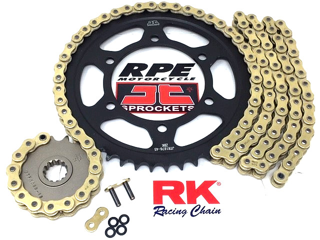 2017-2025 SUZUKI GSXR1000 RK 525 ZXW GOLD EQA 16/46t CHAIN AND SPROCKETS KIT