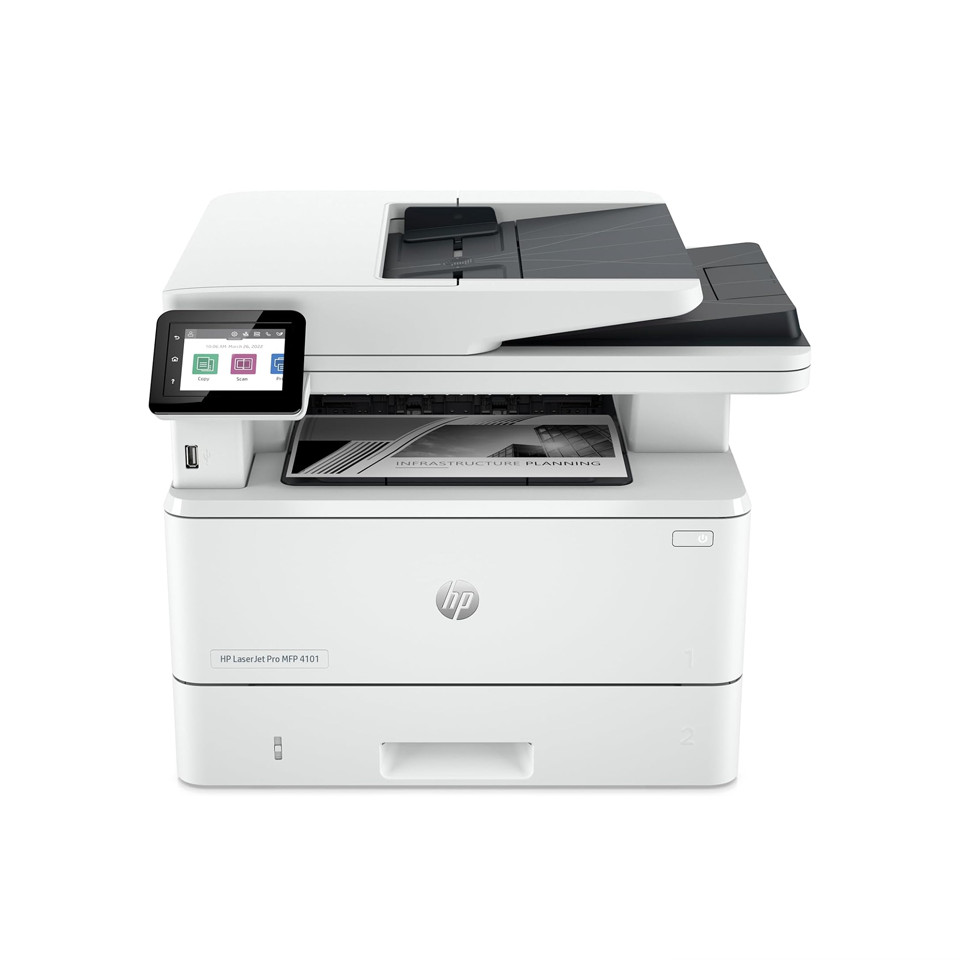 New HP LaserJet Pro MFP 4101fdw Laser Printer 2Z619F