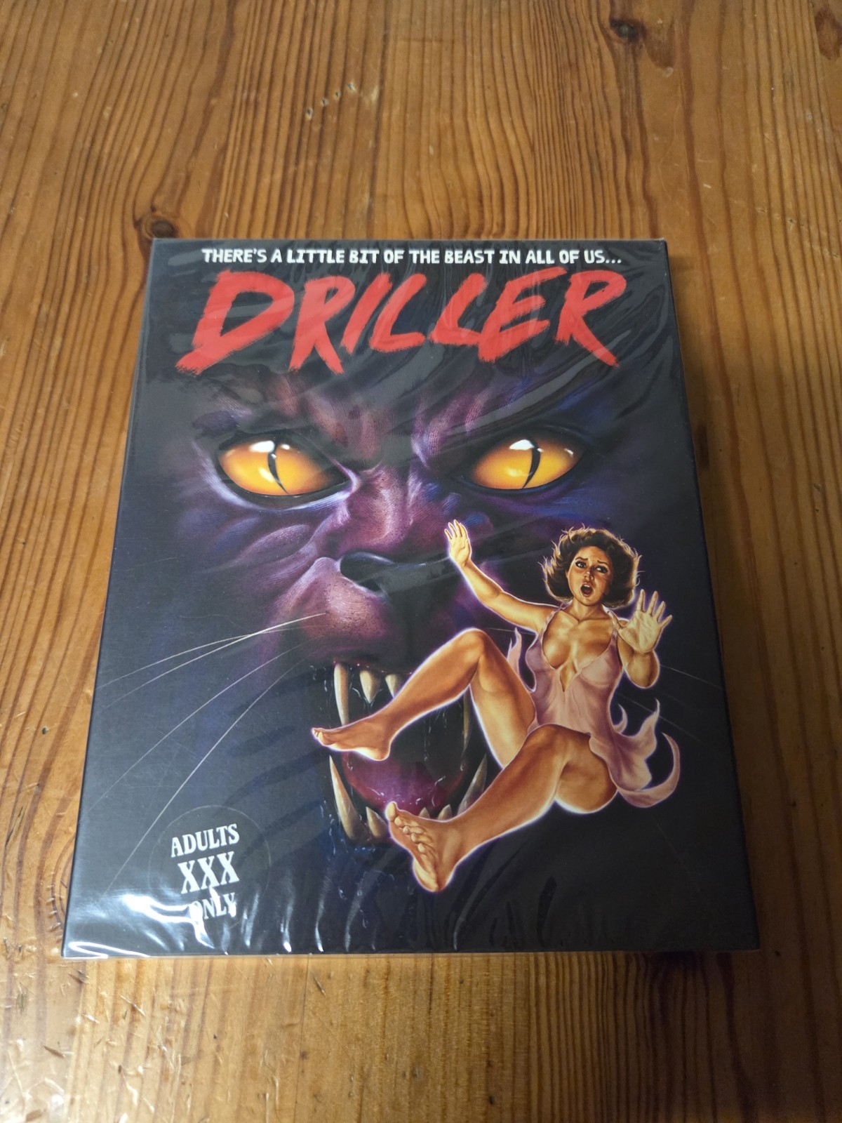 Driller (Blu ray, 1984)  w/ Slip A Parody of Michael Jackson\'s Thriller