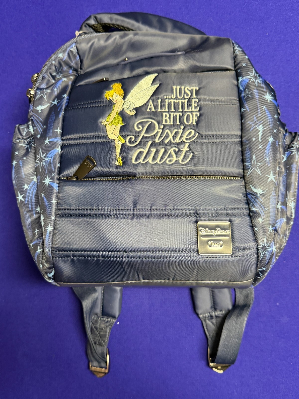 2025 Disney Parks Lug TINKER BELL JUST A LITTLE BIT OF PIXIE DUST Mini Backpack