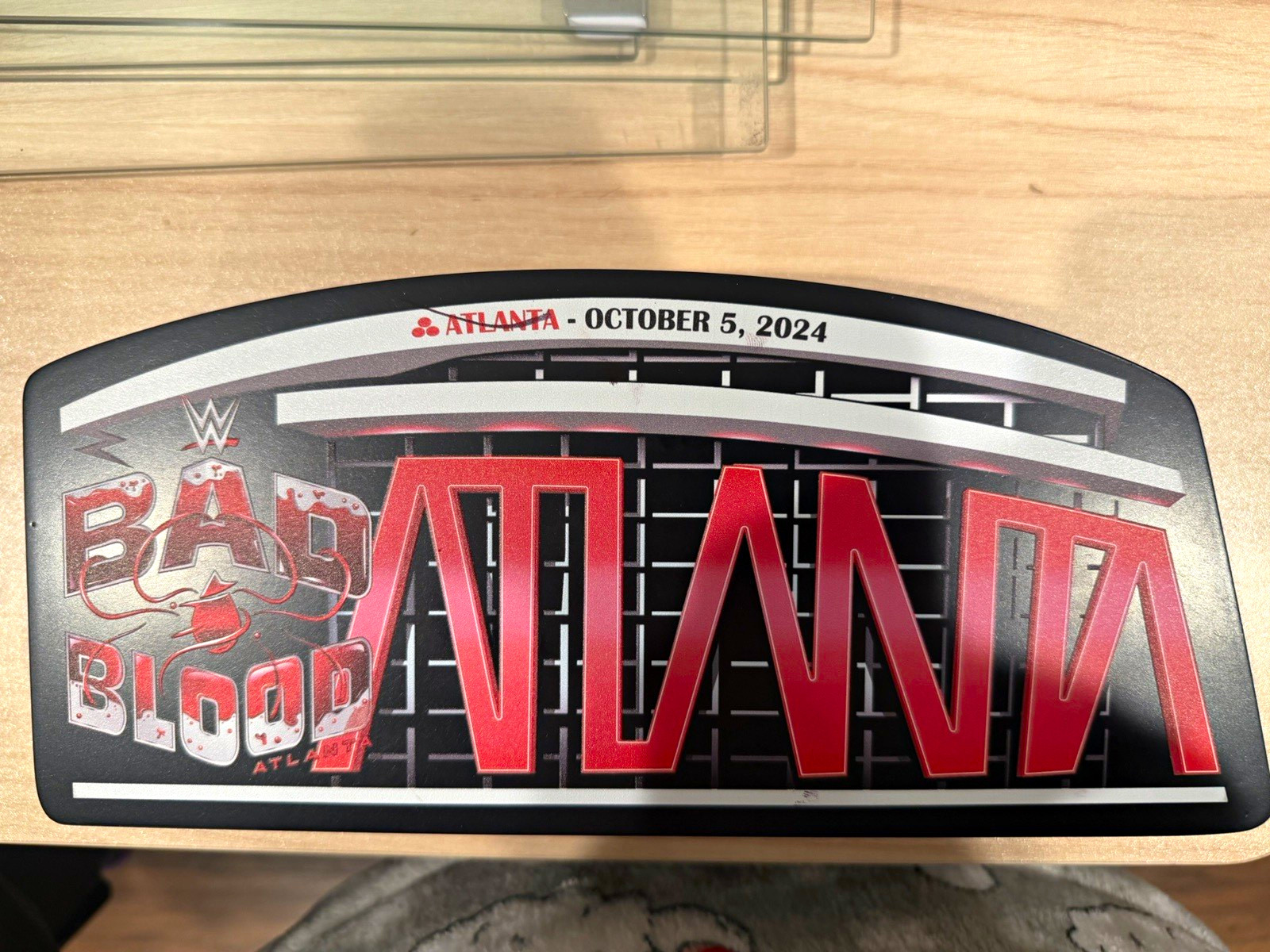 WWE Bad Blood “I Was There” Mini Belt Signed by Cody Rhodes