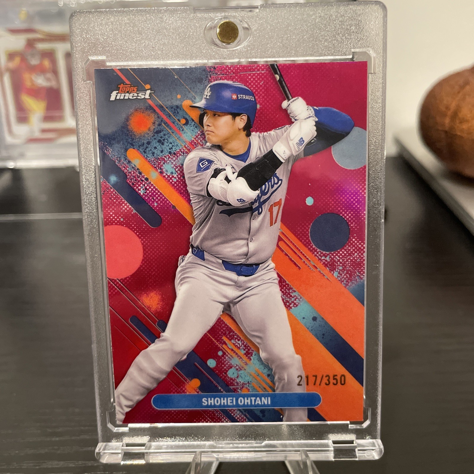 SHOHEI OHTANI 2025 Topps Finest Shohei Ohtani #16 Magenta Refractor /350