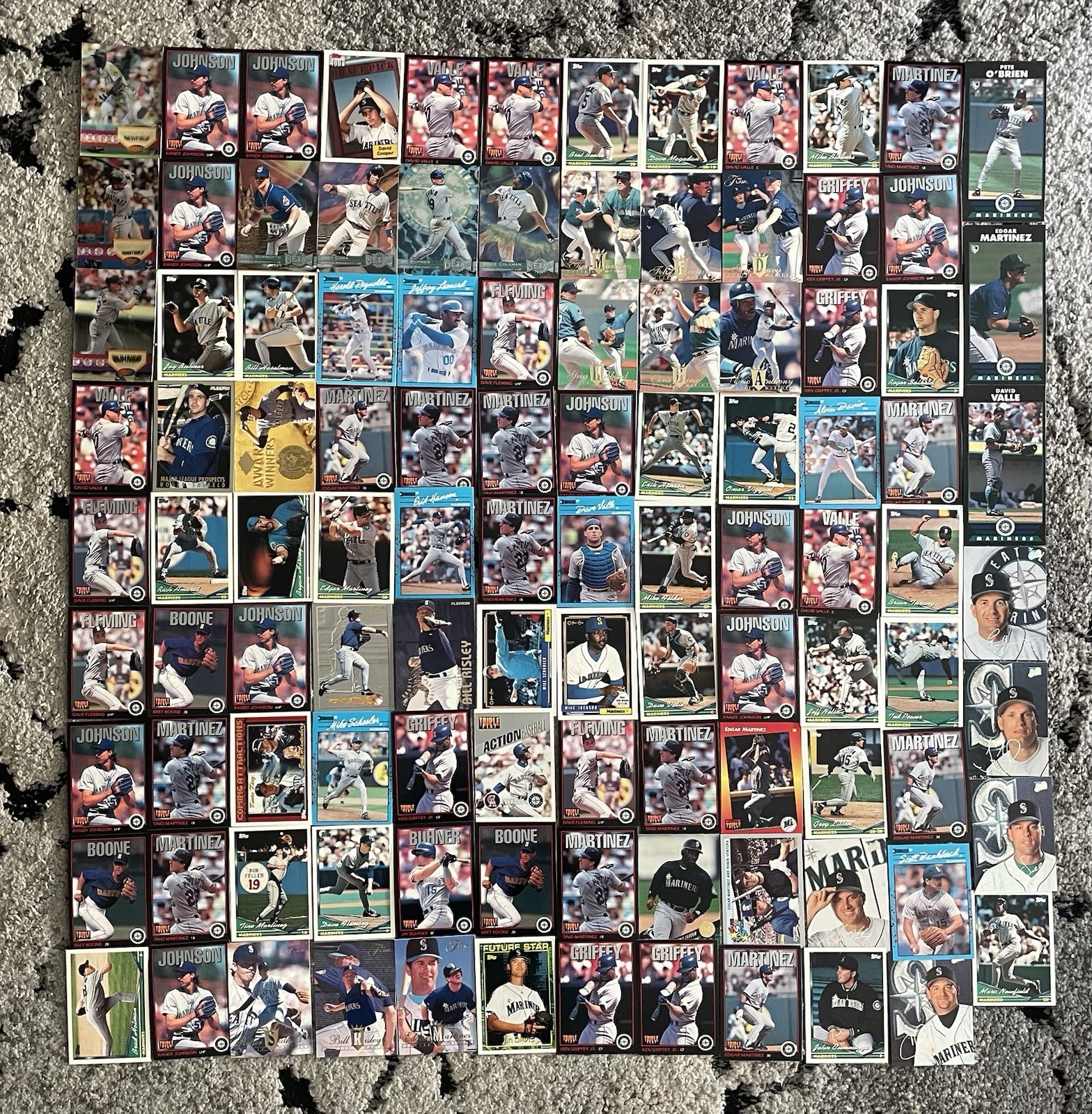 Massive Seattle Mariners Vintage Baseball Card Lot Ft Ken Griffey Jr & More #3 Massive Seattle Mariners Vintage Baseball Card Lot Ft Ken Griffey Jr & More #3