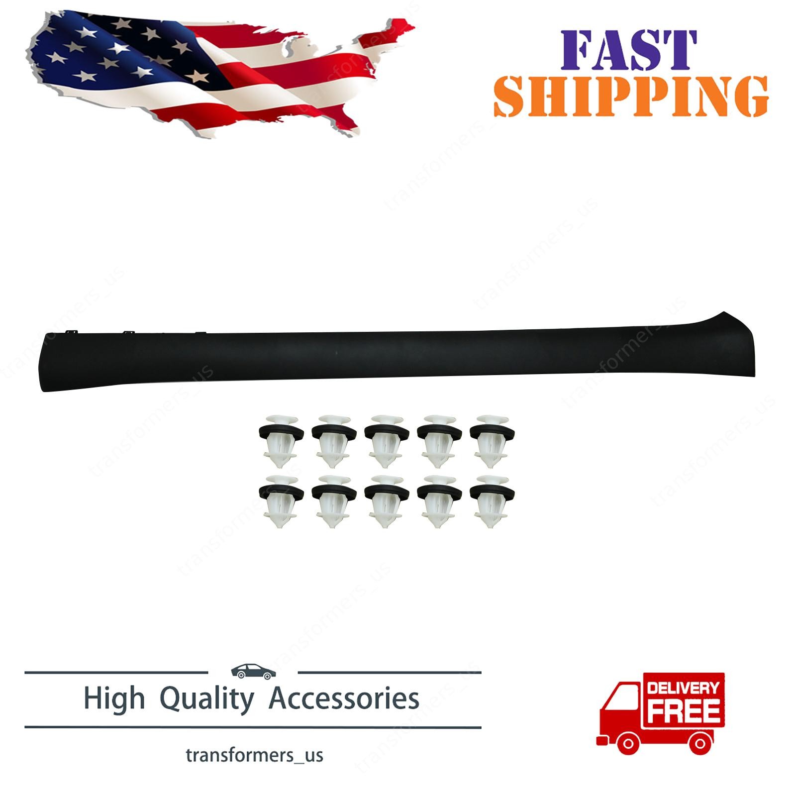 Right Rocker Panel Molding New For 2025-2026 Tesla Model Y RH 1921725-00-B Black