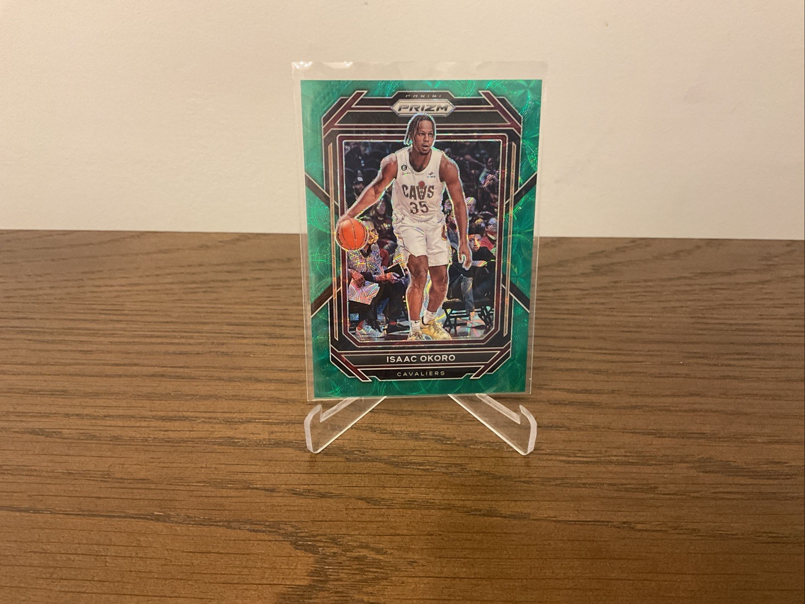 2022-23 Panini Prizm Isaac Okoro #78 Green Choice /8