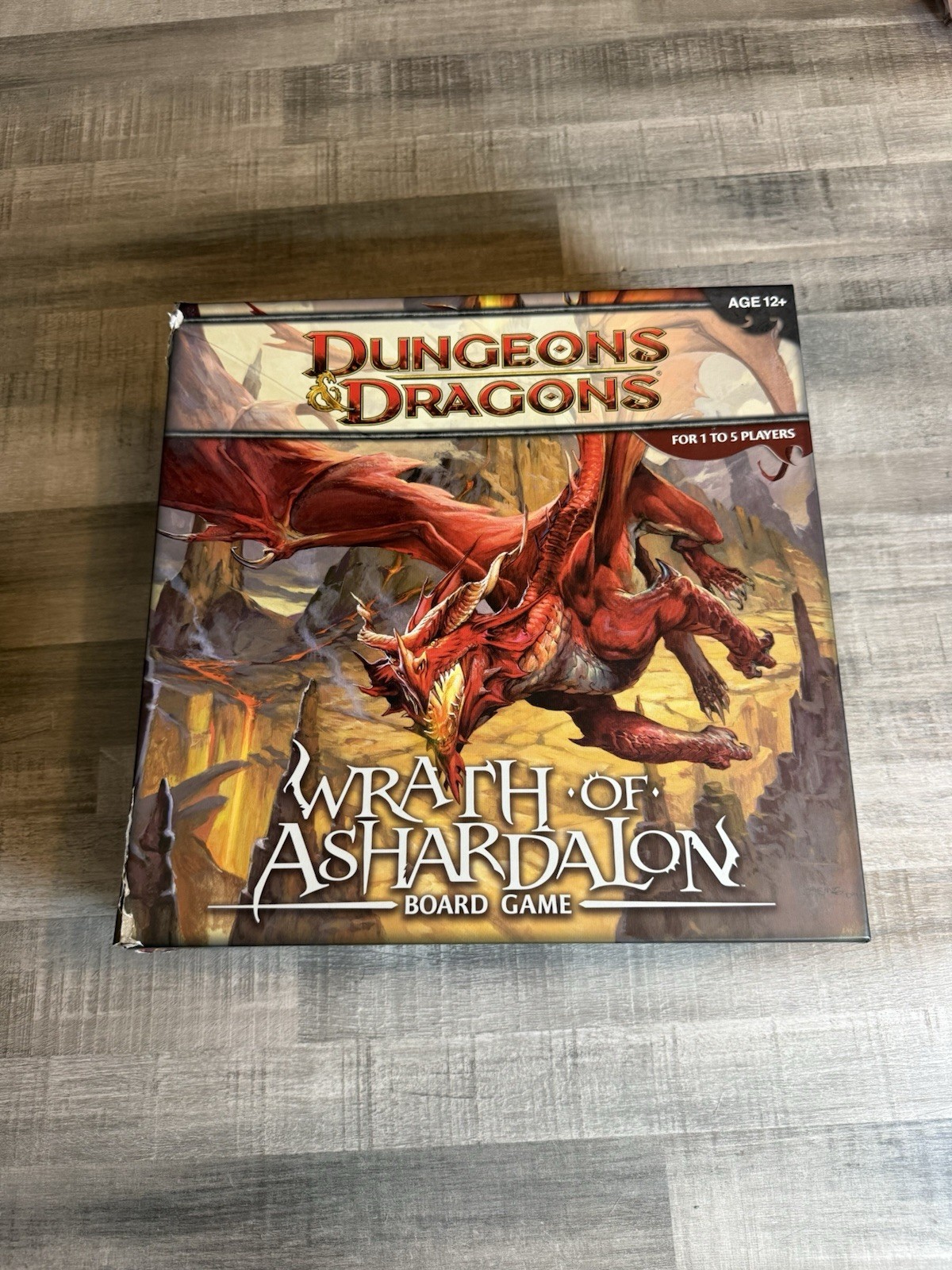Wrath of Ashardalon D&D Board Game Dungeons & Dragons Adventure System 2010 READ