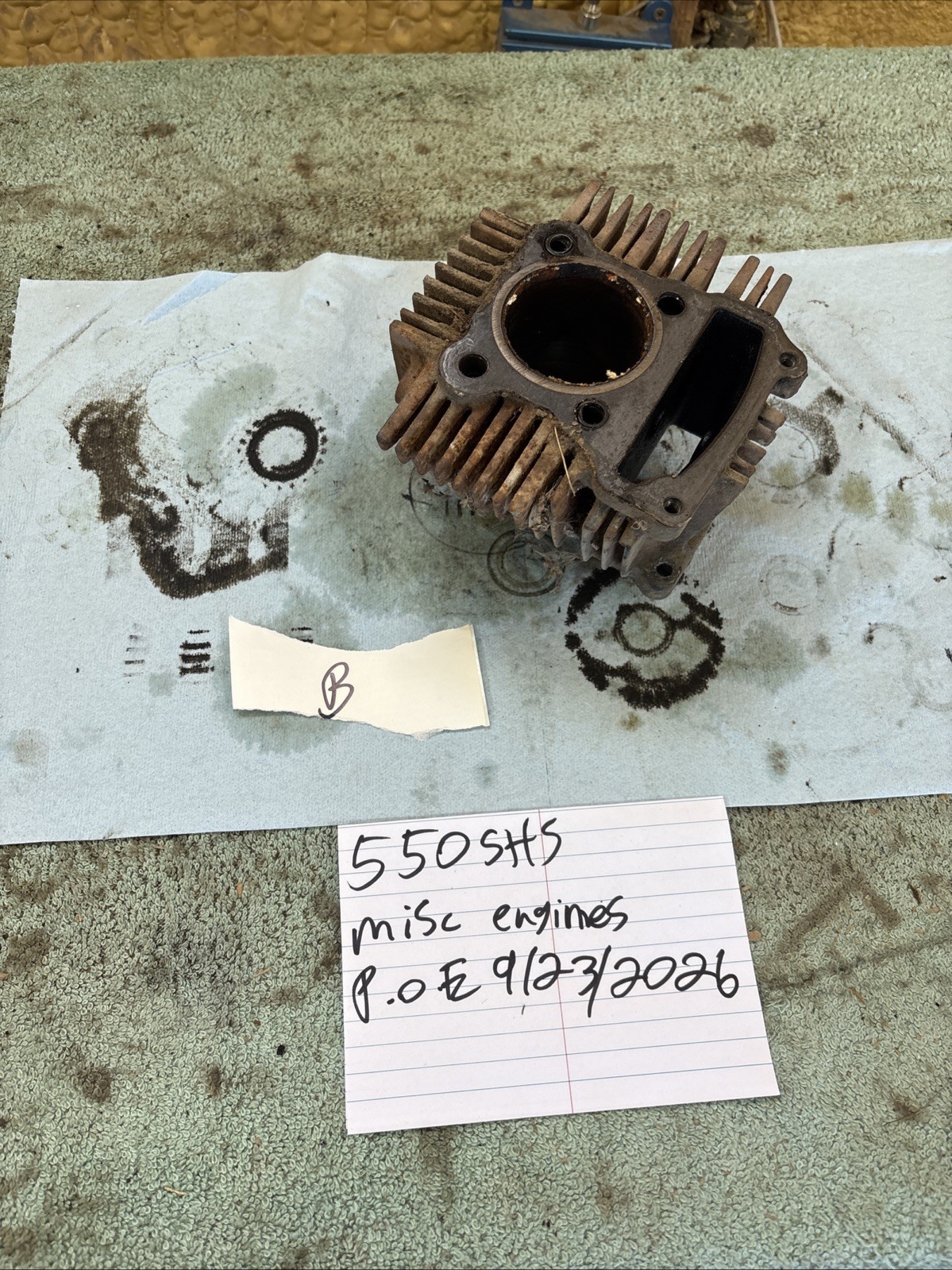 1985 Honda Atc 125M Cylinder Jug Barrel 550 1985 Honda Atc 125M Cylinder Jug Barrel 550