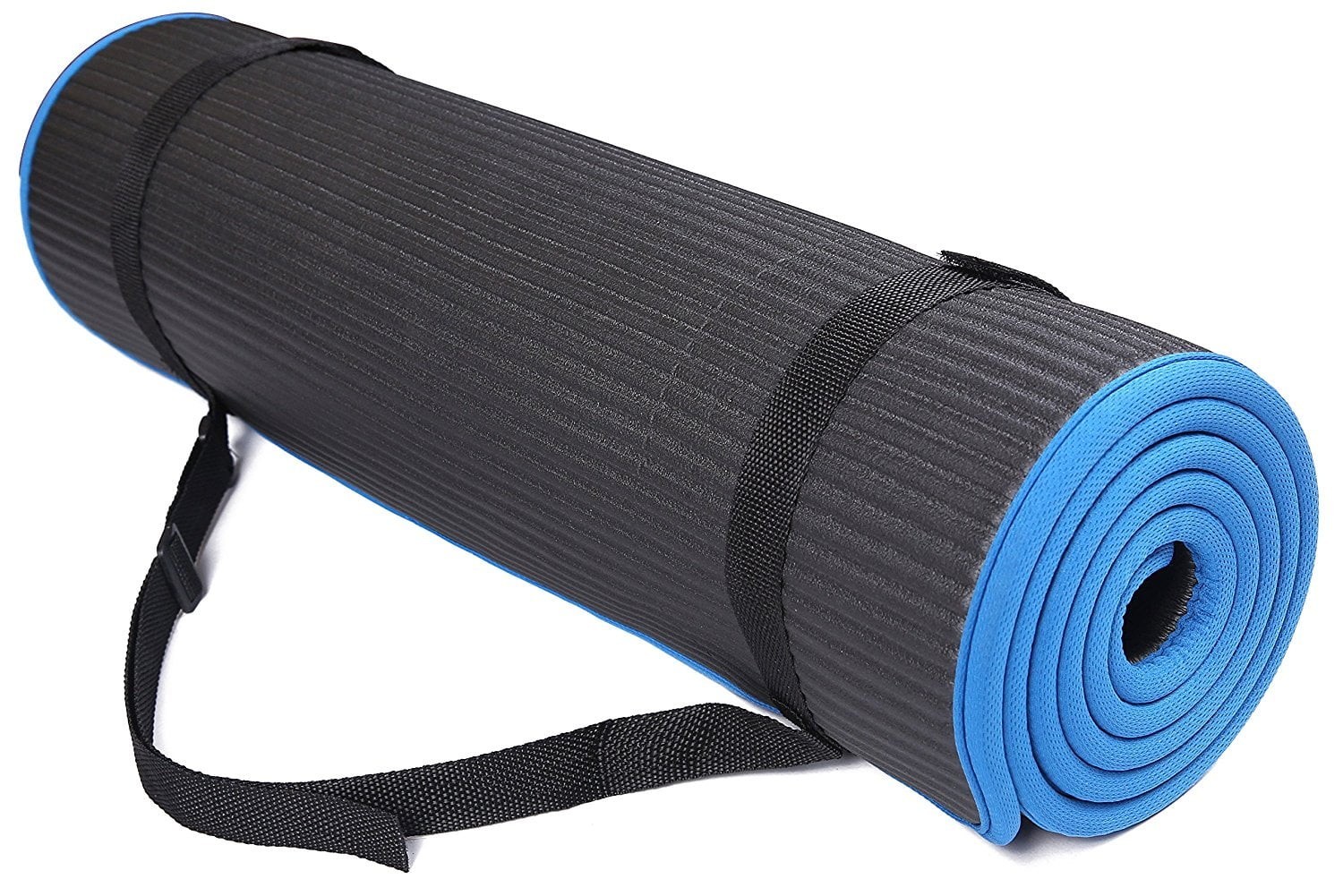 Fitvids All-Purpose 0.4 In Thick  High Density Anti-Slip 72 in Exercise Mat
