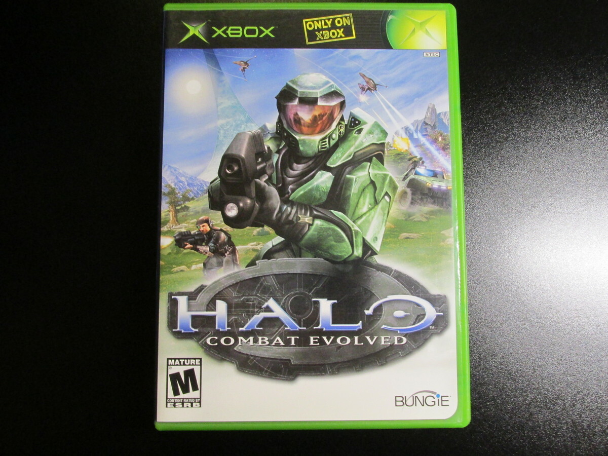HALO: Combat Evolved (Microsoft XBOX 2001) FIRST UNPLAYED COMPLETE PRISTINE MINT HALO: Combat Evolved (Microsoft XBOX 2001) FIRST UNPLAYED COMPLETE PRISTINE MINT