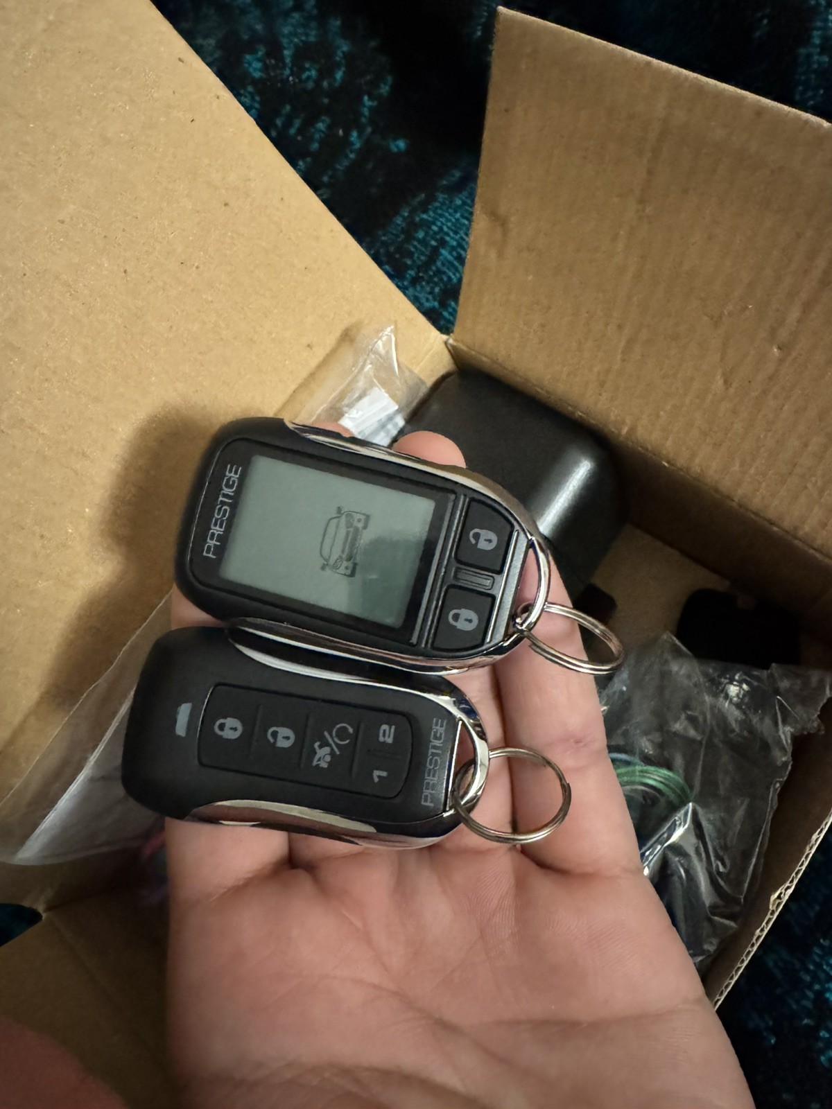 NEW Audiovox Prestige APS997Z 2-Way Car Remote Start and Alarm Security 1 Mile NEW Audiovox Prestige APS997Z 2-Way Car Remote Start and Alarm Security 1 Mile